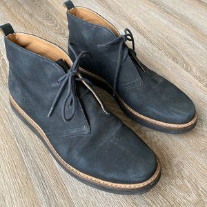 SIZE 6 BLACK SUEDE CLARKS